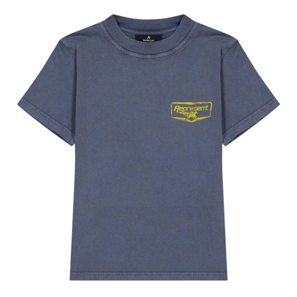 Represent Childrens/Kids Crew Neck Regular T-Shirt / Indigo Blue